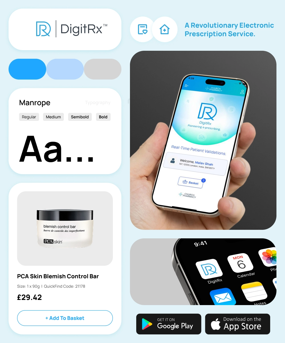 A Revolutionary Electronic Prescription Service. DigitRx App For One of ...